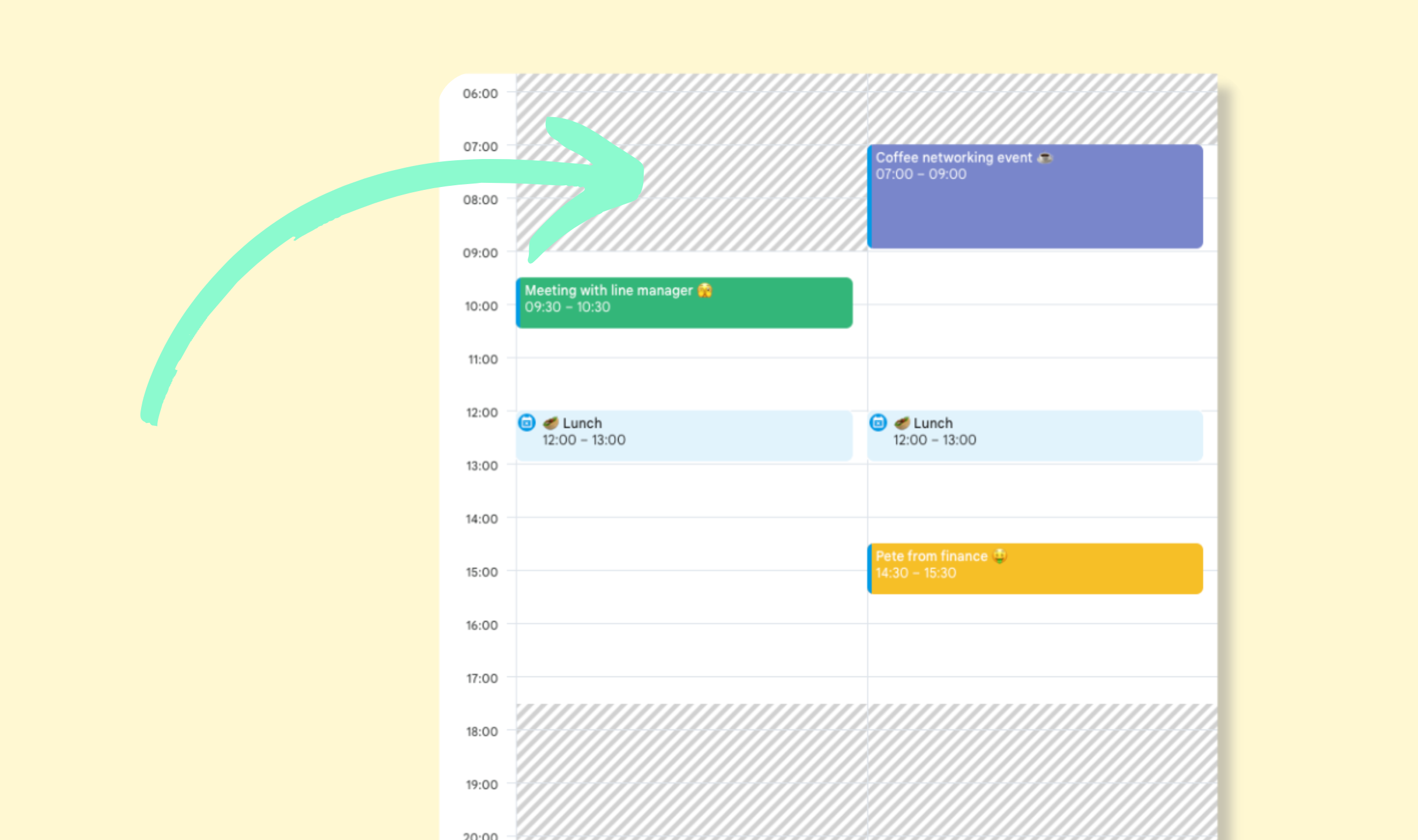 📅 Work Smarter with Visual Scheduling